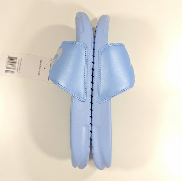 Nike Benassi JDI Slide Aluminum/Pure Platinum - Picture 2 of 6